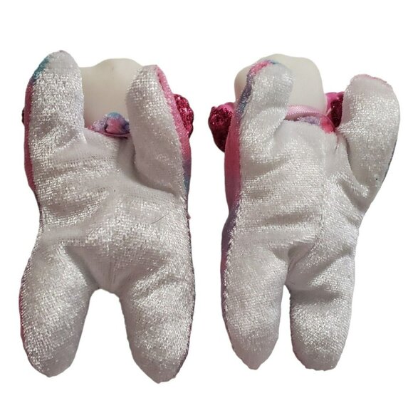 Puppy Surprise Dog + 2 Puppies Plush Stuffed Animal Pink Blue Purple Fur Glitter - Picture 12 of 16